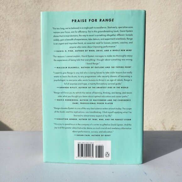 Range Why Generalists Triumph in Specialized World David Epstein Hardcover Book - Picture 2 of 12